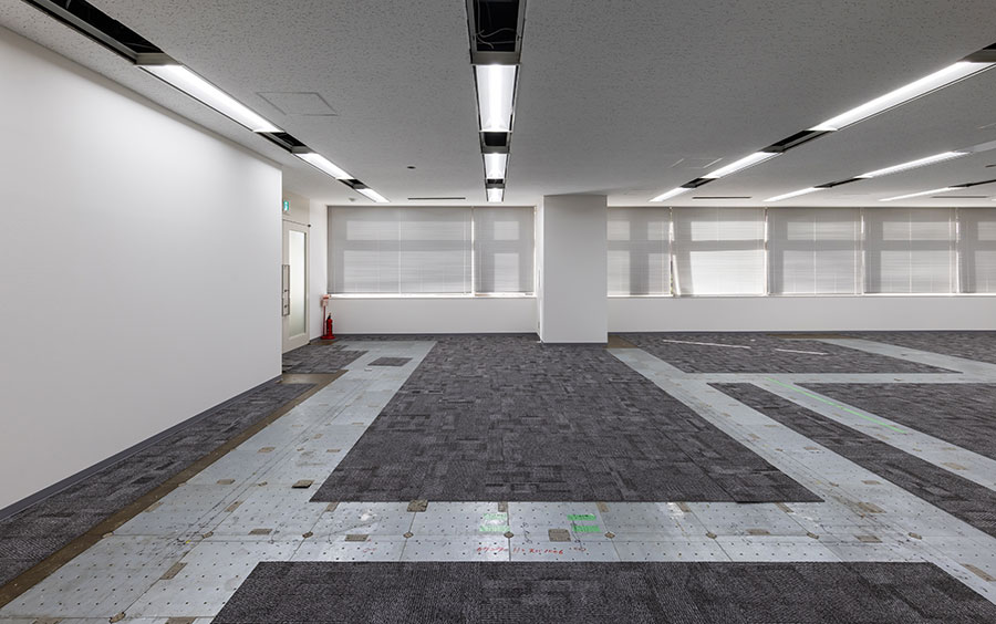 服部商事株式会社様 改装前のオフィス