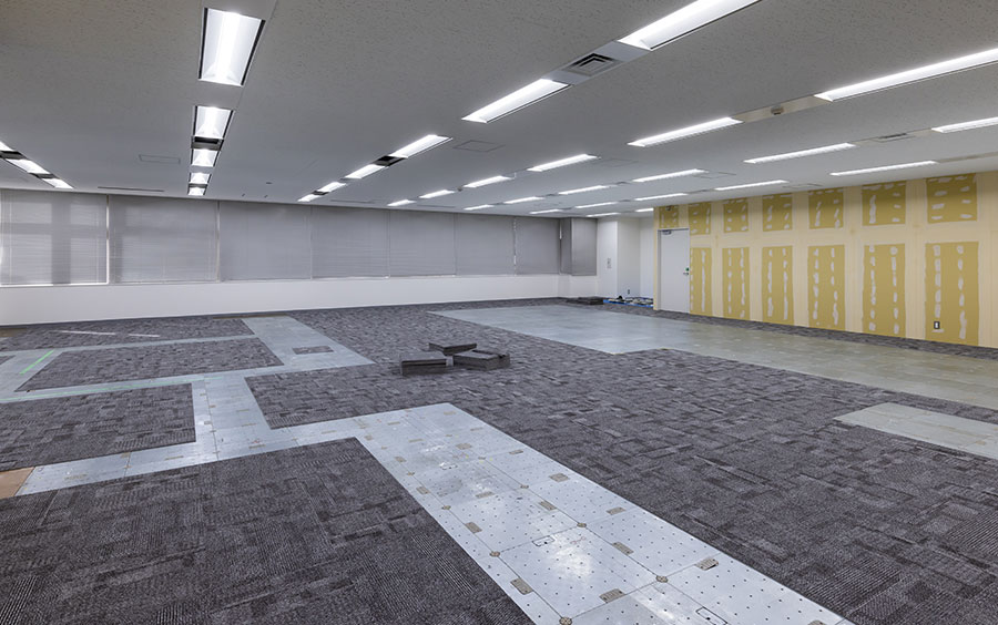服部商事株式会社様 改装前のオフィス