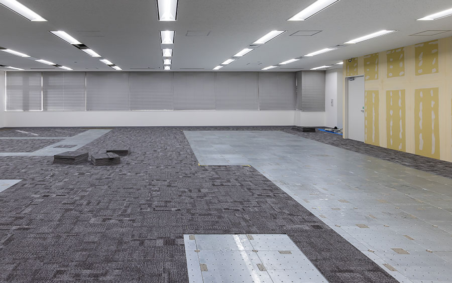服部商事株式会社様 改装前のオフィス
