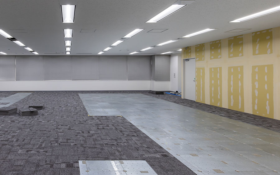 服部商事株式会社様 改装前のオフィス