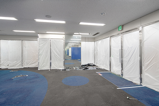 京阪建物株式会社様 改装前のオフィス
