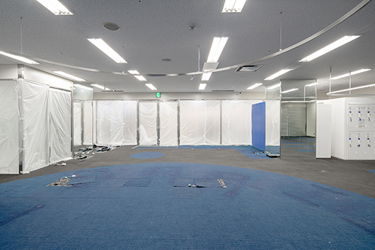 京阪建物株式会社様 改装前のオフィス