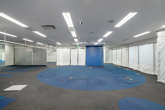 京阪建物株式会社様 改装前のオフィス