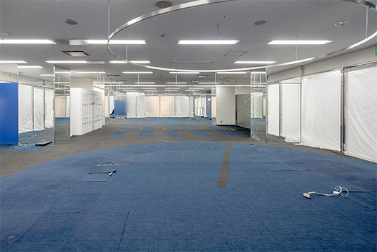 京阪建物株式会社様 改装前のオフィス