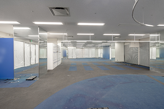 京阪建物株式会社様 改装前のオフィス