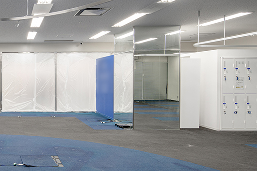 京阪建物株式会社様 改装前のオフィス