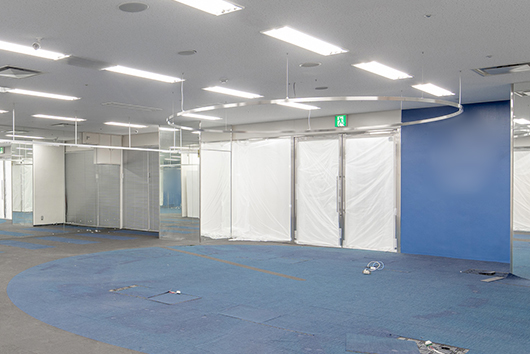 京阪建物株式会社様 改装前のオフィス