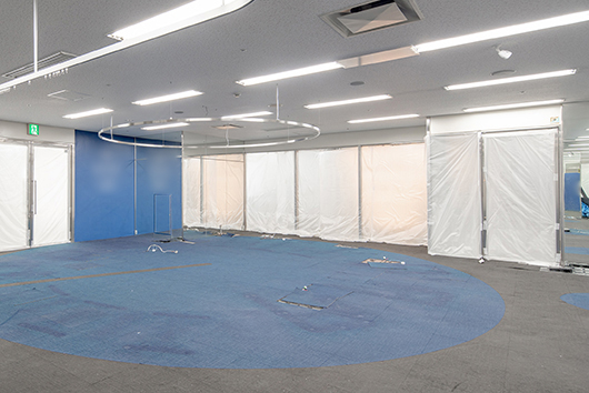 京阪建物株式会社様 改装前のオフィス