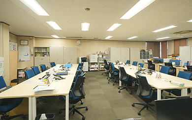 株式会社西村ケミテック様 改装前の店舗内