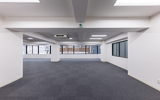 株式会社プラン様 改装前のオフィス