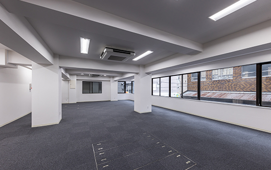 株式会社プラン様 改装前のオフィス