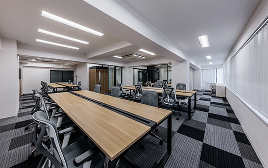 株式会社プラン様 改装後のオフィス