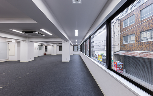 株式会社プラン様 改装前のオフィス