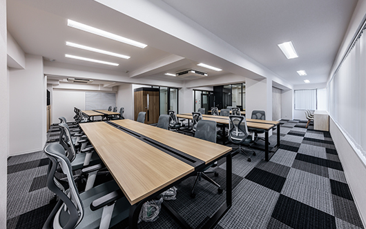 株式会社プラン様 改装後のオフィス