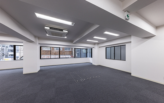 株式会社プラン様 改装前のオフィス