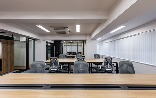 株式会社プラン様 改装後のオフィス