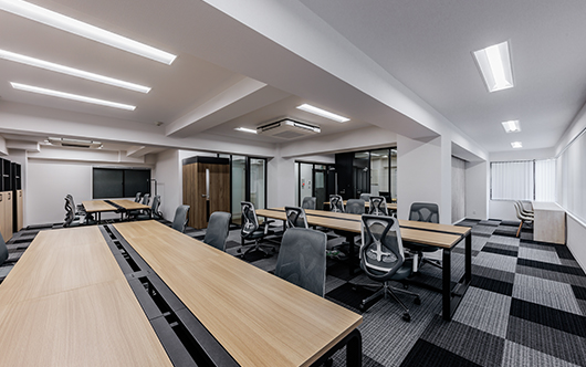 株式会社プラン様 改装後のオフィス