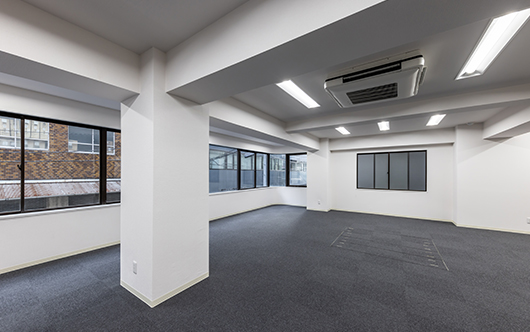 株式会社プラン様 改装前のオフィス