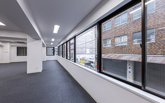 株式会社プラン様 改装前のオフィス