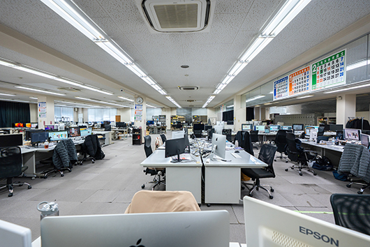 株式会社総合オリコミ社様 改装前のオフィス