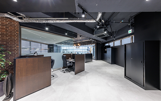 神奈川・横浜元町ショールーム 改装後のオフィス