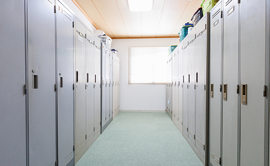 非破壊検査株式会社様 更衣室