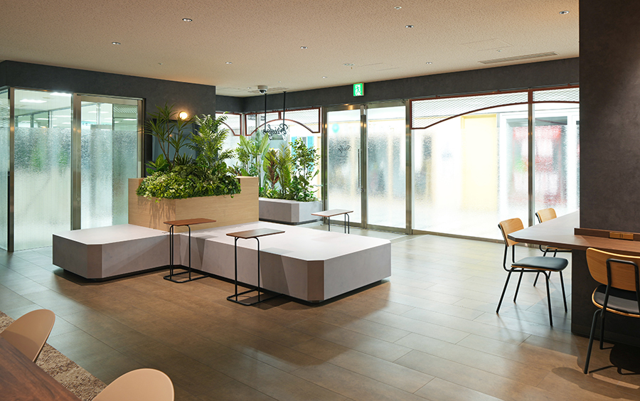 京阪建物株式会社様 コミュニティベンチ