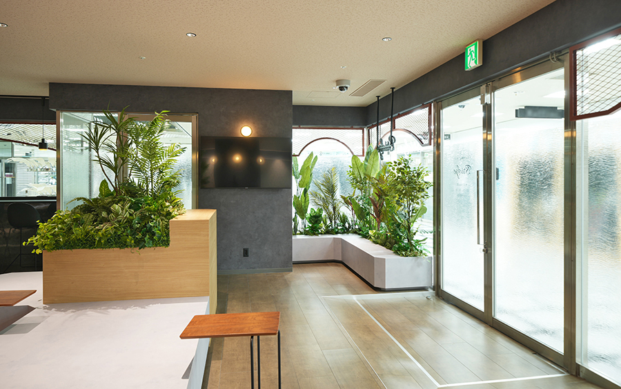 京阪建物株式会社様 休憩スペース