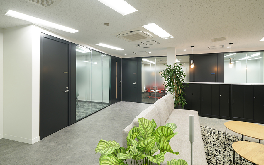 株式会社西村ケミテック様 ガラスパーテーション