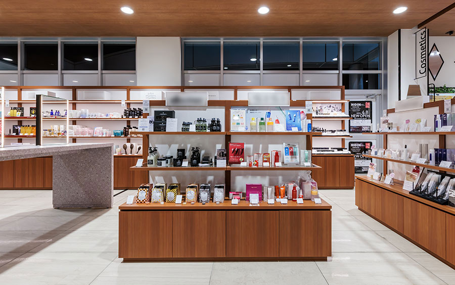 NOIN beauty 蔦屋書店 龍ヶ崎 / 株式会社トップカルチャー様 ディスプレイスペース