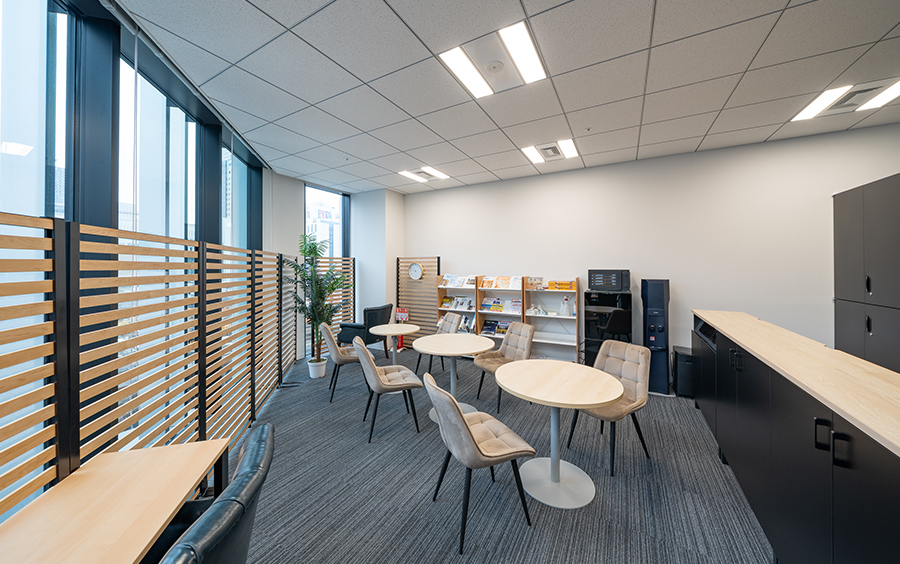 スズカ税理士法人様 リフレッシュエリア