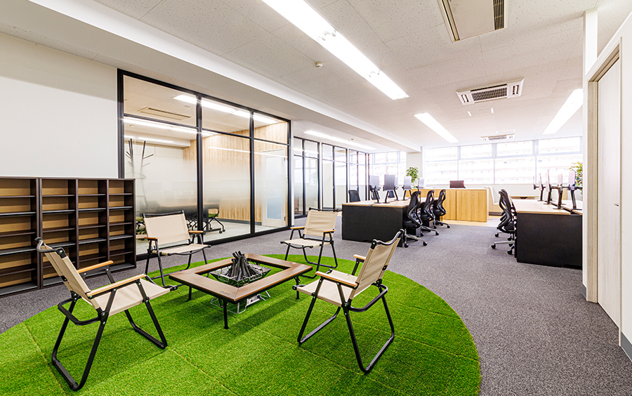 TMES株式会社様 キャンプエリア