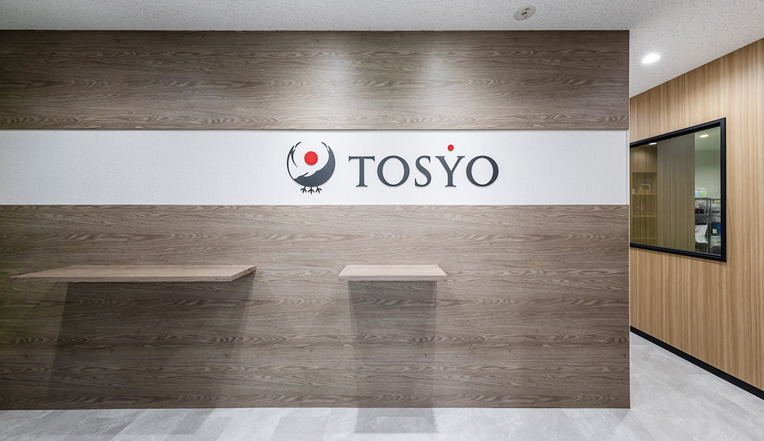 オフィス施工事例 TOSYO株式会社様