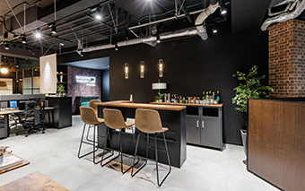 神奈川・横浜元町ショールーム × MODERN THEORY Lab. ラウンジスペース