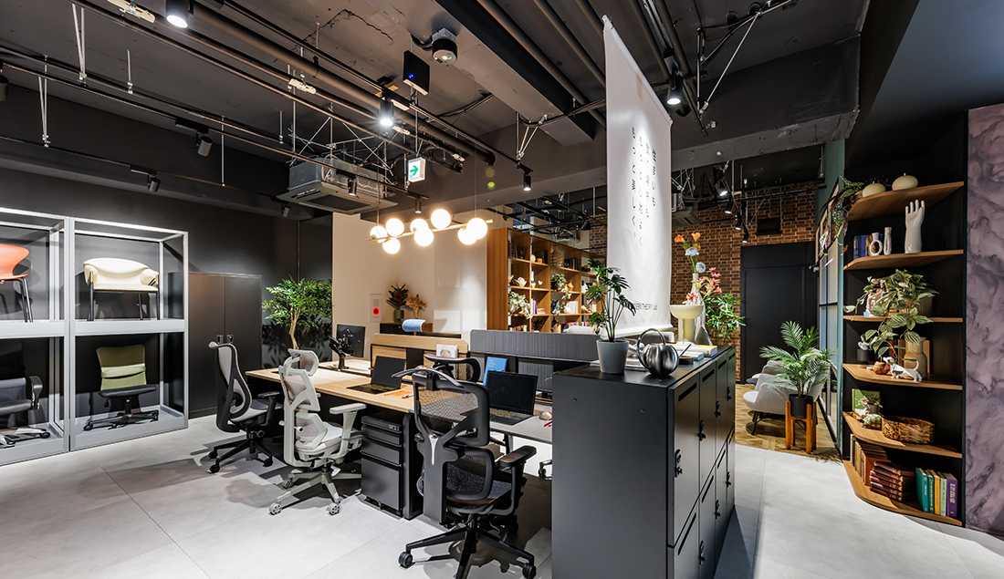 オフィス施工事例 神奈川・横浜元町ショールーム × MODERN THEORY Lab.