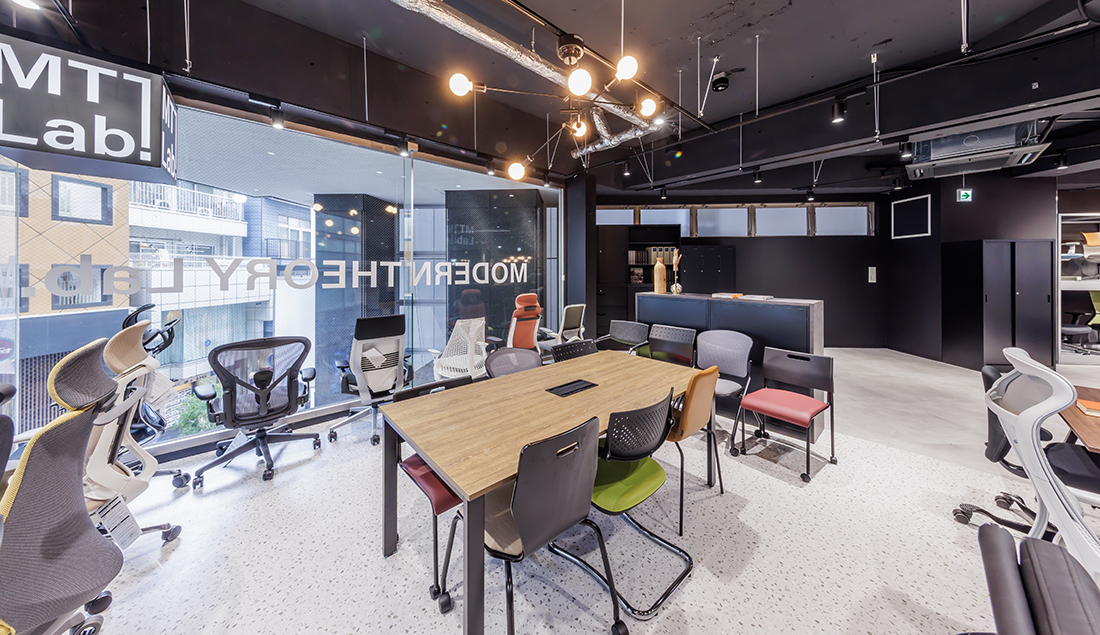 オフィス施工事例 神奈川・横浜元町ショールーム × MODERN THEORY Lab.
