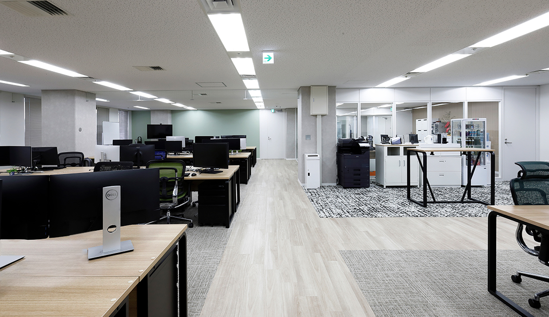 オフィス施工事例 株式会社YUZURIHA様
