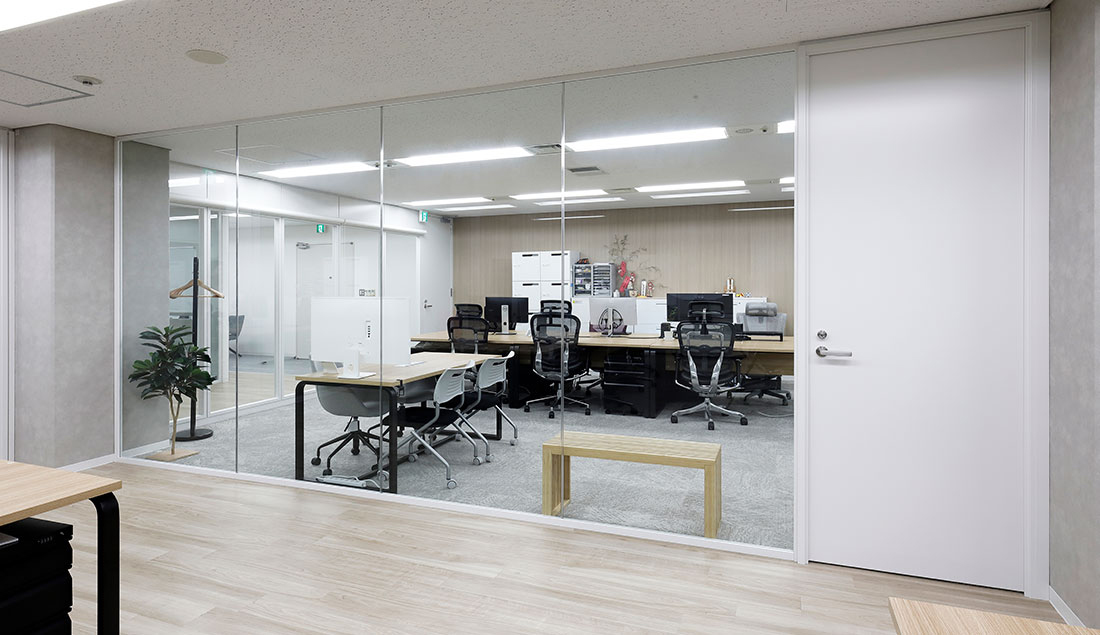 オフィス施工事例 株式会社YUZURIHA様