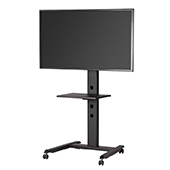ミーティング用ディスプレイスタンド 小型テレビスタンド 32～50インチ対応