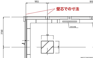 思ったより全然什器が入らない？不動産図面の面積表記は狭い？！