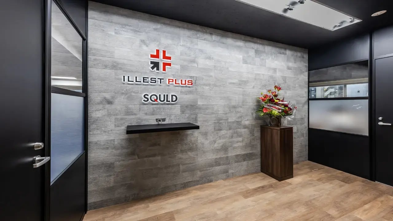 株式会社ILLEST PLUS様｜オフィスデザイン・レイアウト 施工事例｜オフィスコム株式会社