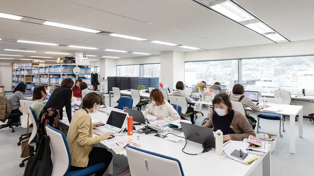 株式会社元林 様｜オフィスデザイン・レイアウト 施工事例