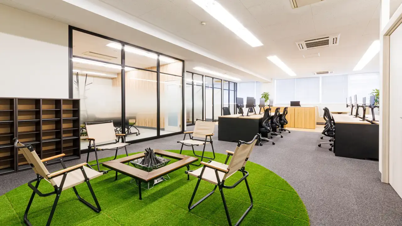 TMES株式会社 様｜オフィスデザイン・レイアウト 施工事例｜オフィスコム株式会社