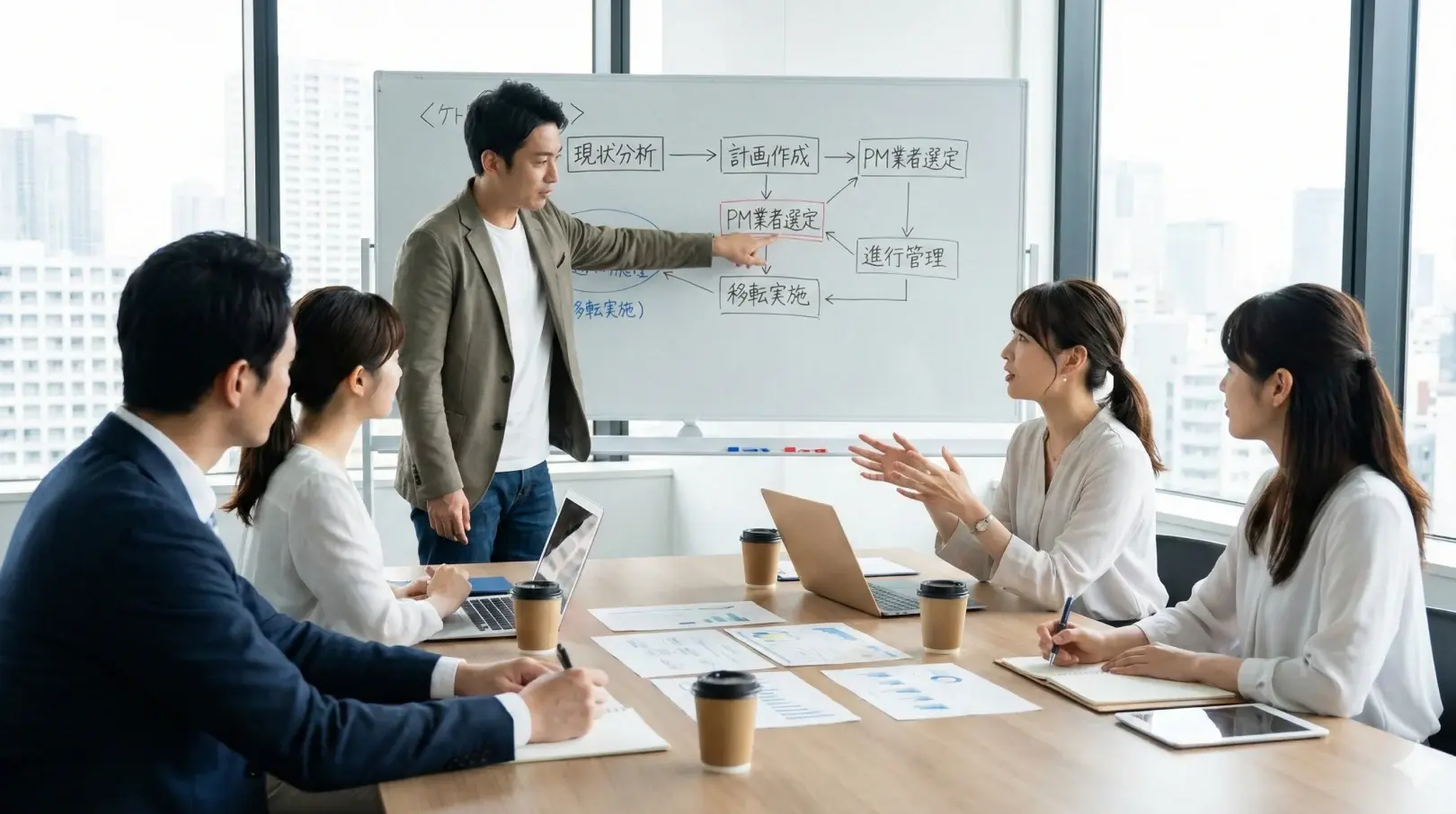 オフィスを計画する