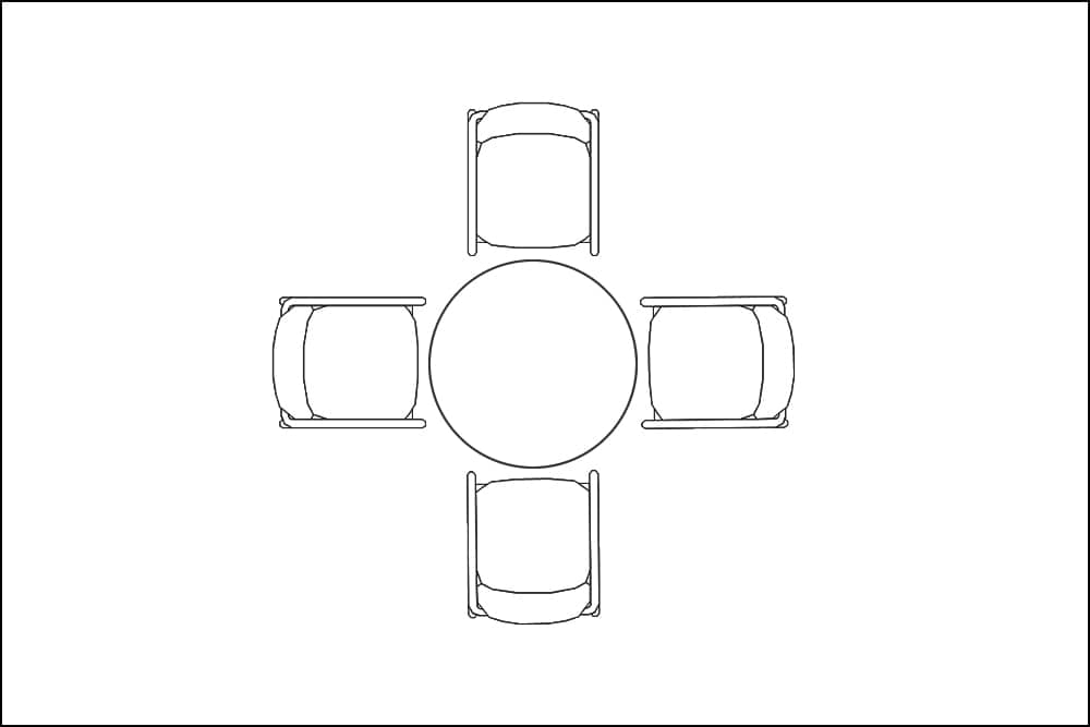 会議室のレイアウト 円形型
