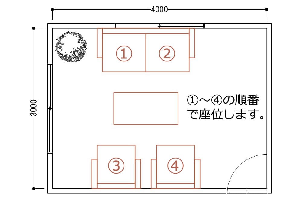 応接室の正しいソファの配置とは レイアウトの注意点を解説