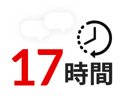 月平均の残業時間(所定外) 19時間