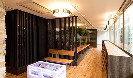 休憩室・リフレッシュスペースの照明