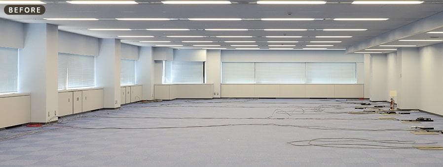 ワークスペース before