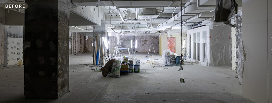 エントランス before